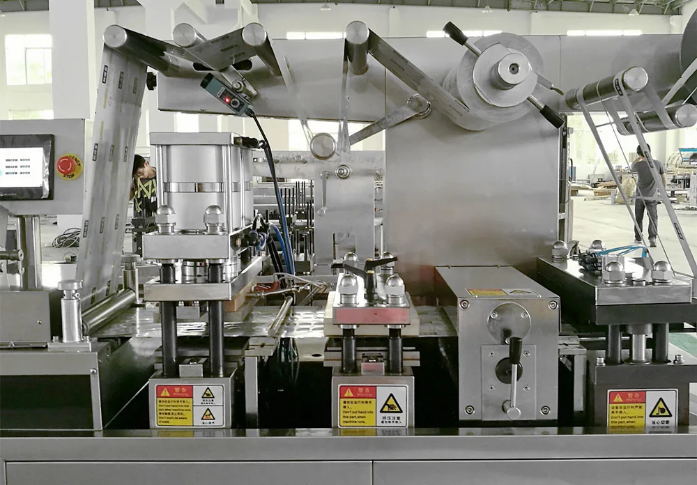 Automatic PVC Chewing Gum Blister Packaging  Packing Machine for Tablets