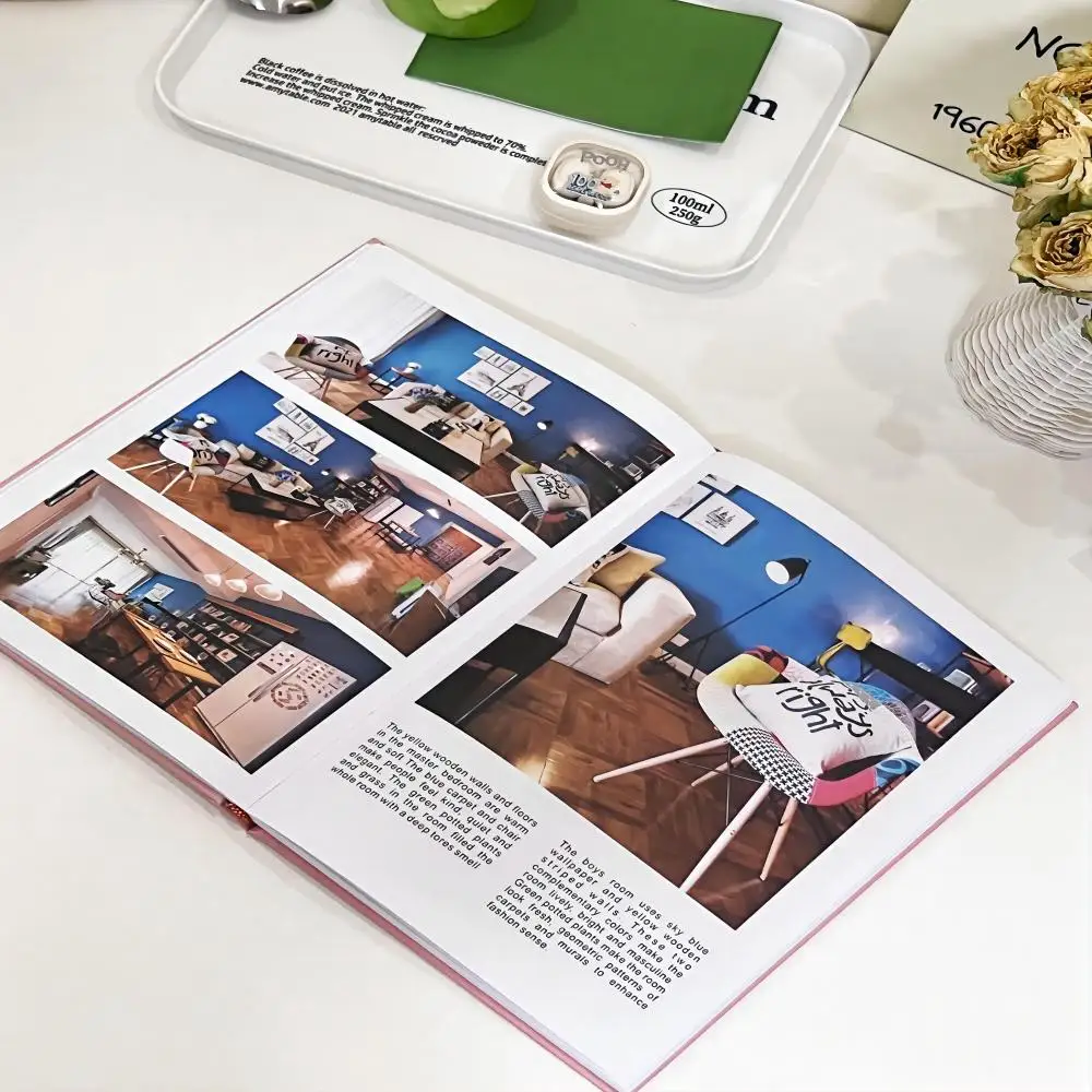 Model Room Real Book Decoration Magazine English Simulation Book Decoration Book Photography Props