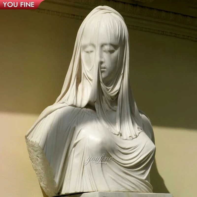 Promotion Natural Marble Venus Head Bust Statue