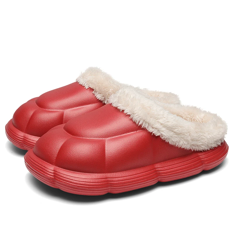 Зимние теплые леггинсы для детей водонепроницаемая и нескользящая хлопковая Шелл, шлёпанцы для женщин