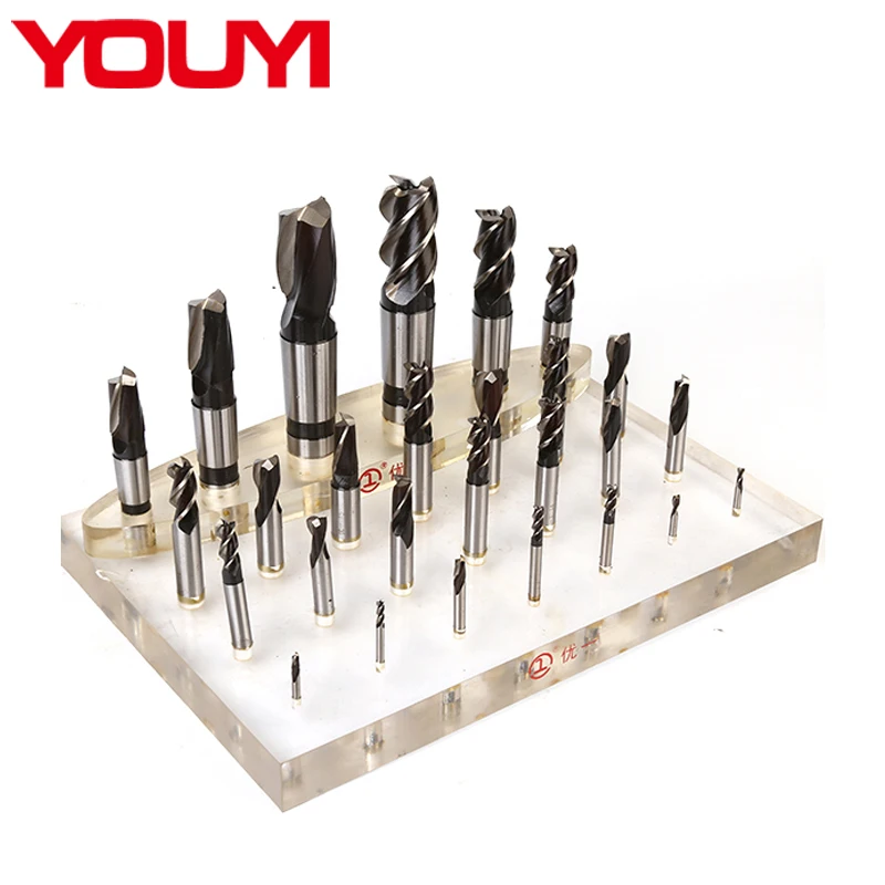 DIN845 HSS M2 6flute milling tool for steels high precision end mills supplier