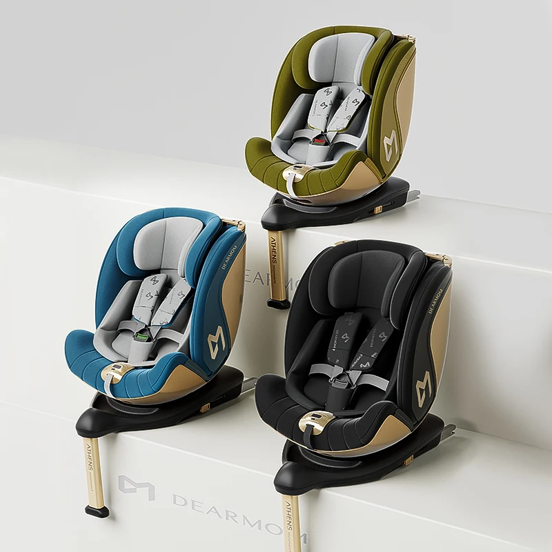Baby Car Seat 0+ 1/2/3 Baby With Isofix Base Baby Car Seat And Stroller suitable for 0-36KG children