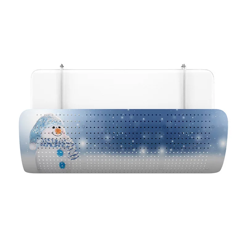 New adjustable Air conditioning Windshield split air conditioner parts wind deflector for Anti-straight Blow