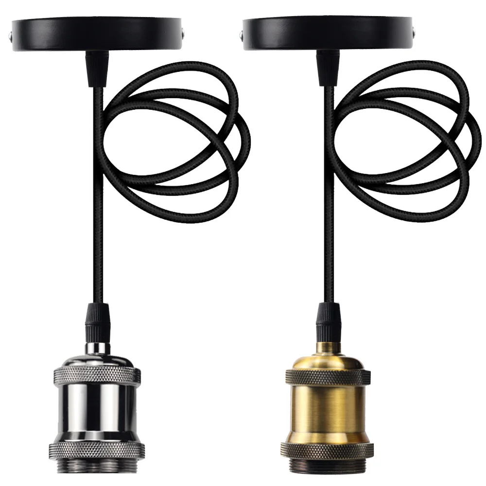 E27 base old fashion copper wire G80 G95 G125 ST64 bulb ceiling light celling lamp for home hotel party wedding decoration