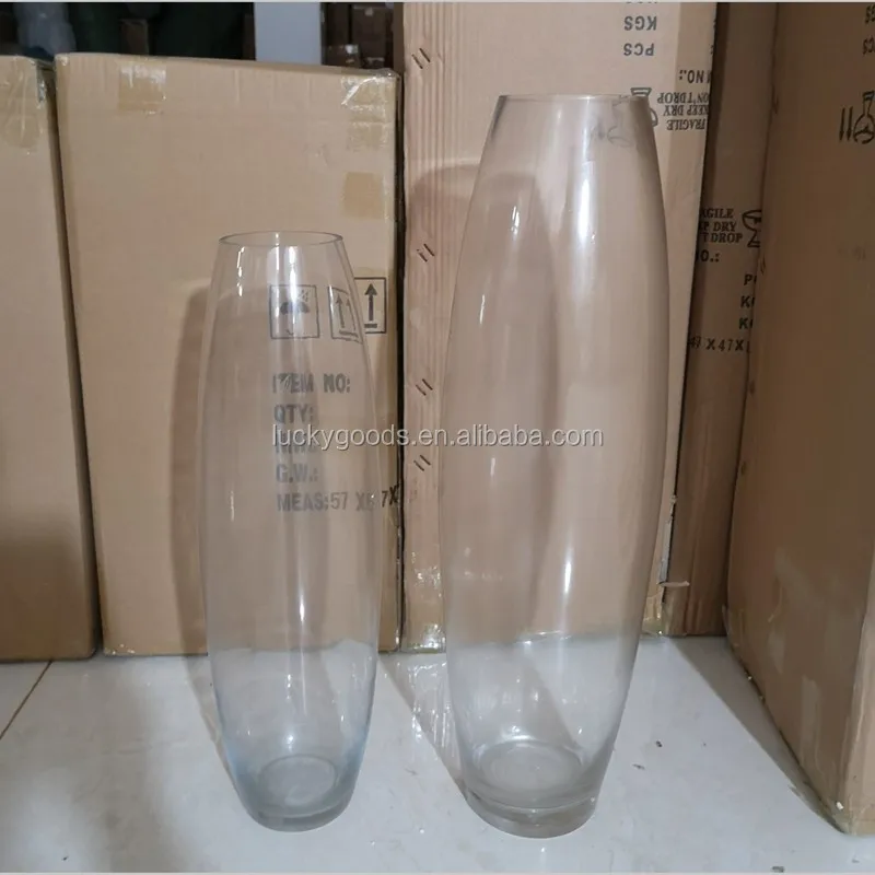 Lhp005 Party Event Table Center Decorative Clear Glass Vases Wedding Centerpiece