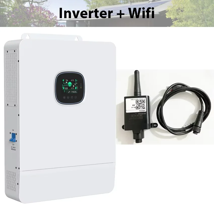 Parallelled Connection Function10KW Hybrid Solar Inverter 48Vdc to 230Vac Output Double MPPT Input Support 200A Charging Current