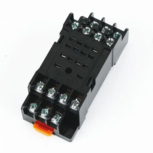 LYAN 5A/250VAC, 30VDC, 4PDT, DC6~220V, AC12~380V, 14 pin relay, Electromagnetic Relay, electric relay, ORU-4F-L+SH4Z-14T