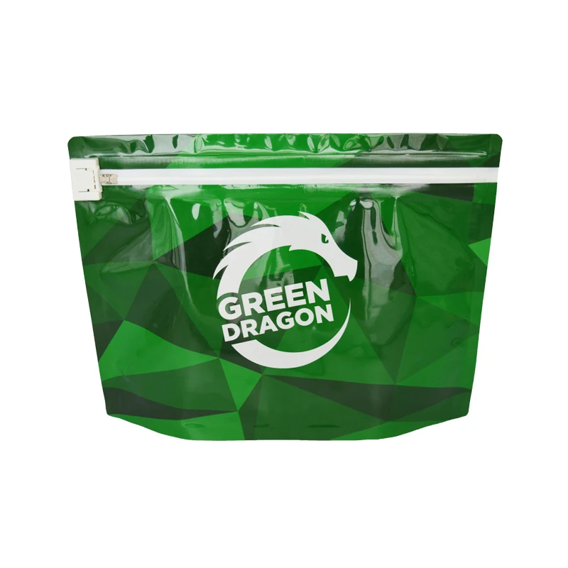 Child Resistant/ Custom Printed Child Proof Smell Proof Mylar Zipper Pouch Bag