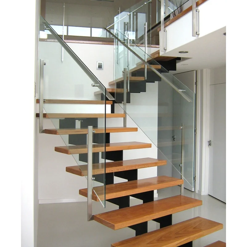CBMmart Modern Stairs Wrought Iron Staircase Design Interior Straight Stairs