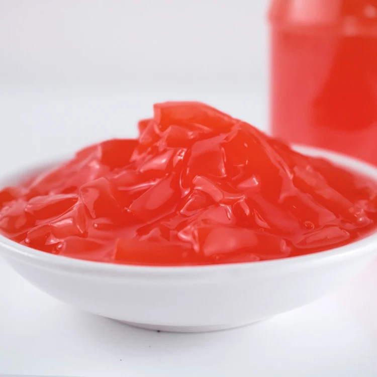 Тайваньский пузырьковый молочный чай, Топпинг, ингредиенты, клубничный аромат, кокосовое желе