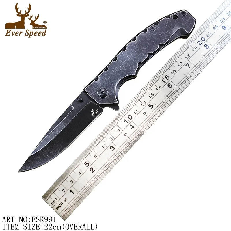 Sharp blade high quality camping pocket folding tactical knife survival