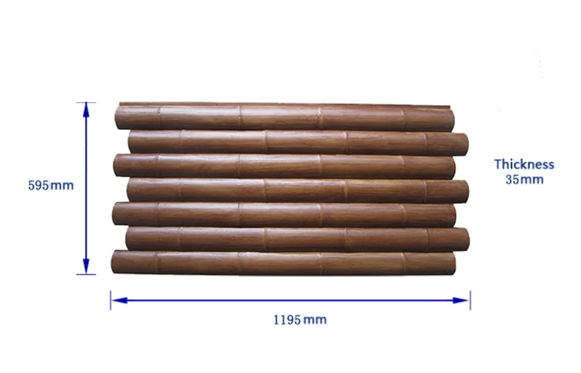 Bamboo fiber 3d wall panels exterior wall cladding wood bamboo decorative wall siding panel/pu sandwich panel