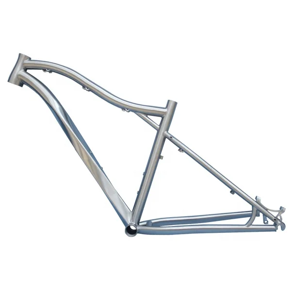 Best seller! Customized titanium gravel bike frame and  titanium mountain bike 29er with carbon fat fork