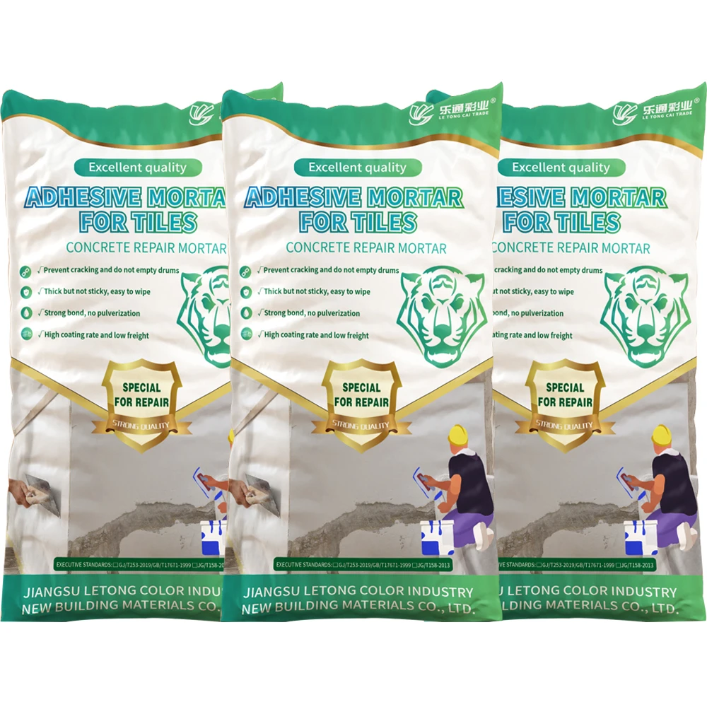 Water Proof Concrete Admixture Plastic extruded board Adhesive mortar for tiles