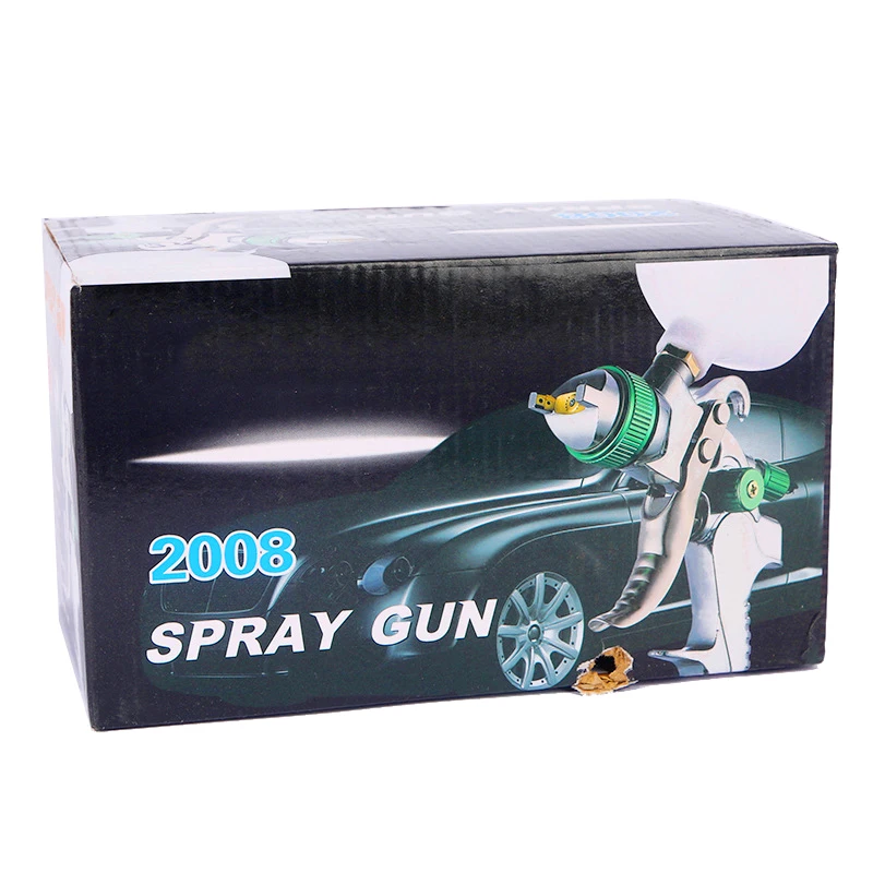 Handheld Lightweight HVLP Paint Spray Gun 1.4mm 1.7mm 2mm 600cc Car Painting Fine Detail Hvlp Air Spray Gun