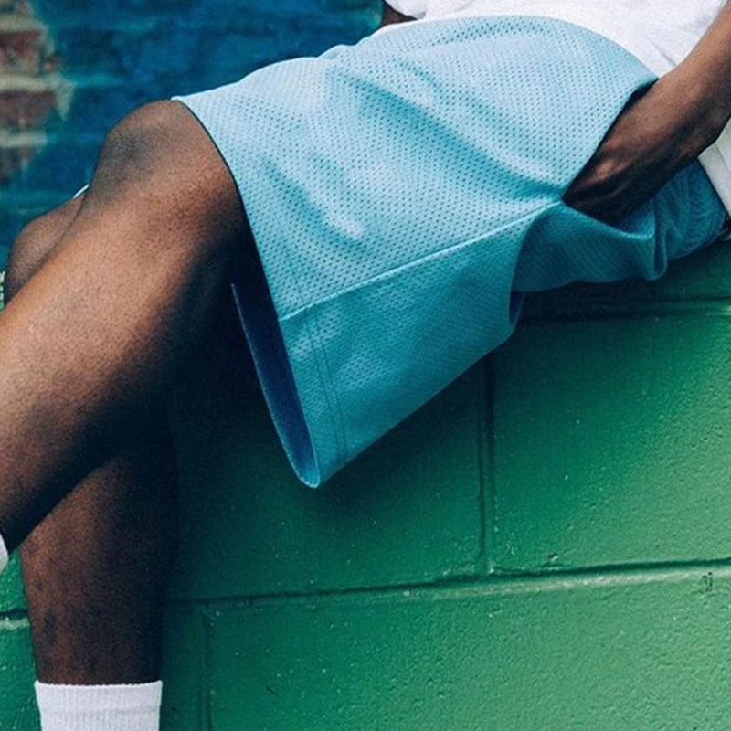 Summer Sports Sweat Streetwear Active Beach Wear Pants Joggers Running Gym Wear Logo Custom Mens Mesh Shorts