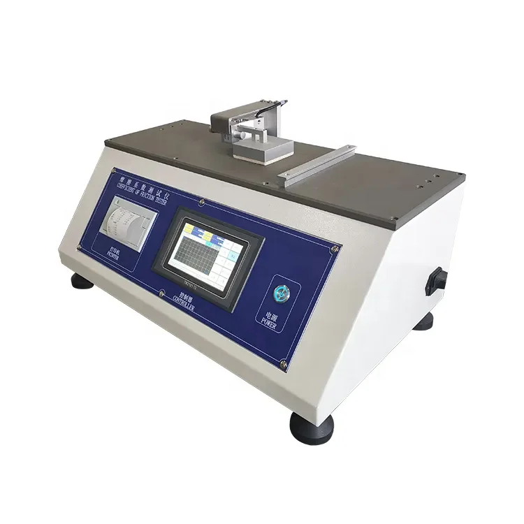 ISO 8295 TAPPI T816 Textile Testing of smoothness testing Coefficient of Friction Tester Testing Machine China supplier