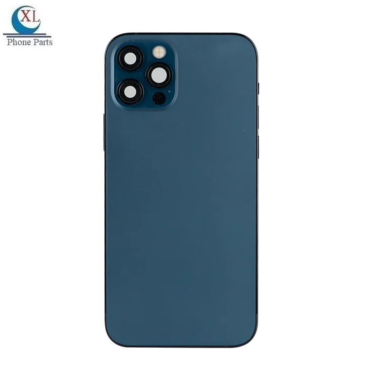 Полный Корпус в сборе с гибким шлейфом для iPhone 13 12 11 Pro Mini Xs Max Xr задняя крышка
