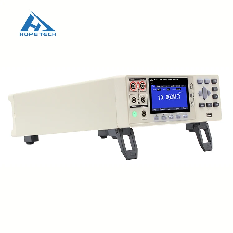 CHT3542 high stability micro-ohmmeter testing device for dc electrical resistance measure