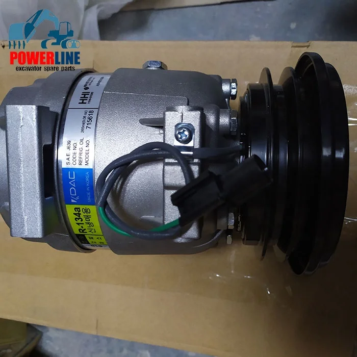 Высококачественные Запчасти для экскаватора R110-7 R140-7 A/C компрессор 11N6-90040 Hyundai
