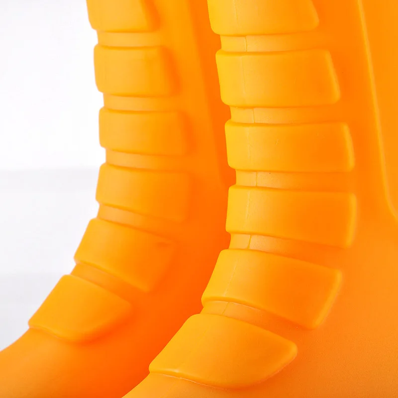 Fashion rain boot, rubber boots high heel black, pvc plastic transparent clear rain boots W-6038Y