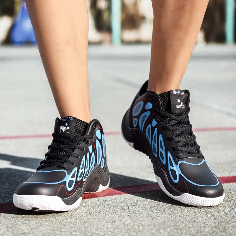 Best selling custom Low price Mens  comfortable  Sneakers  Stable Ankle Protective breathable Fashion basketball shoes