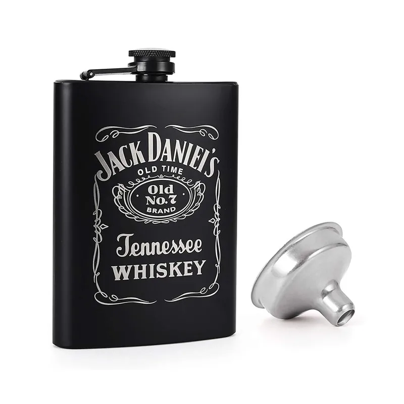 HOT sale Custom Hip Flask Stainless Steel Hip Flask Gift Set Flask