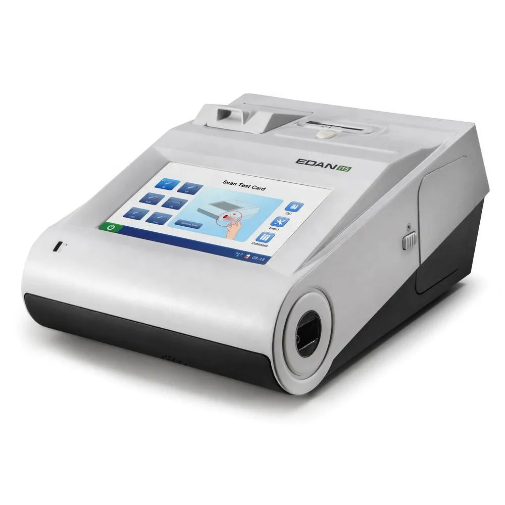 Edan I15 Vet Blood Gas and Chemistry Analysis System Analyzer Machine Veterinary Blood Gas Analyser