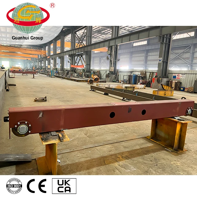 Compact Size European Style Crane Parts End Carriages for Single Girder Overhead Crane