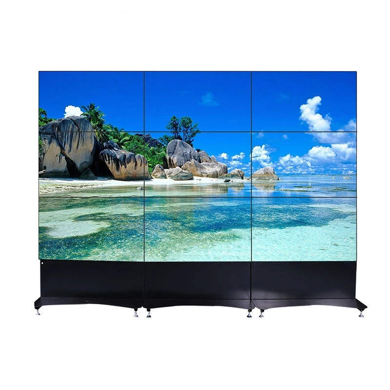 46 49 55 дюймов Крытый 4k hd экран 2x2 1x4 4x4 рекламный плеер ЖК-видео настенный с контроллером дисплея