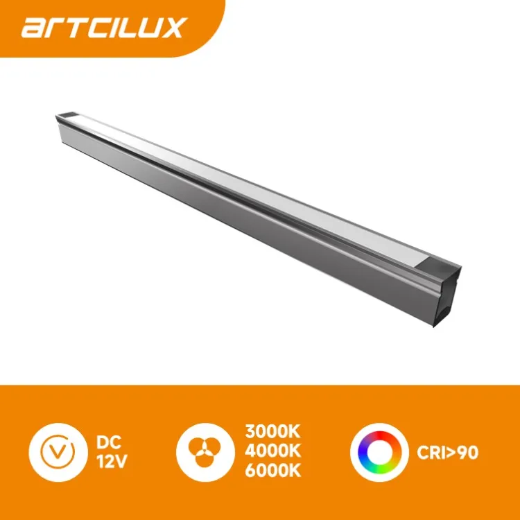 ARTCILUX Factory-direct Under Cabinet LED Lighting Ultra-thin Recessed Mounted Kitchen Wardrobe Soft And Non Glare