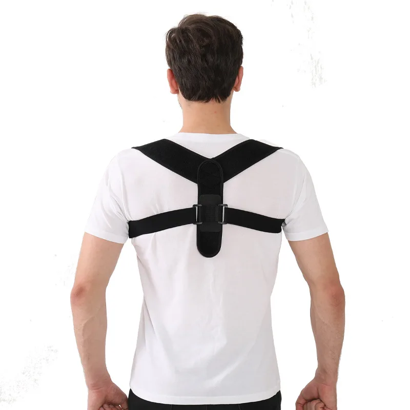 Hot selling improved adjustable back posture corrector for women and men lower back