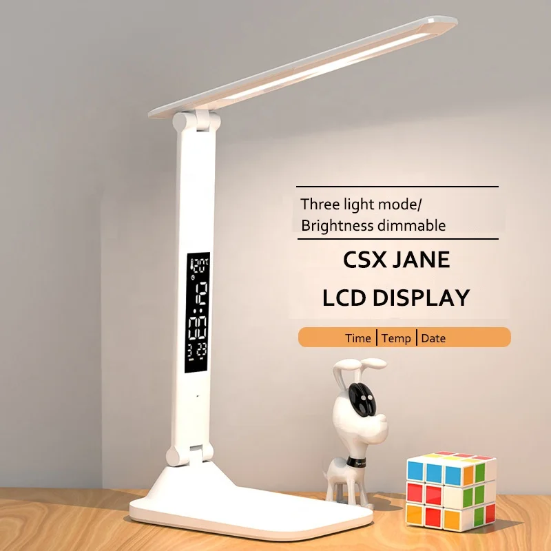 Gooseneck Hose Learning Lamp Of Factory Reading Light Study Desk Table Lamp Led With Night Light Lampe De Lecture Flexible null