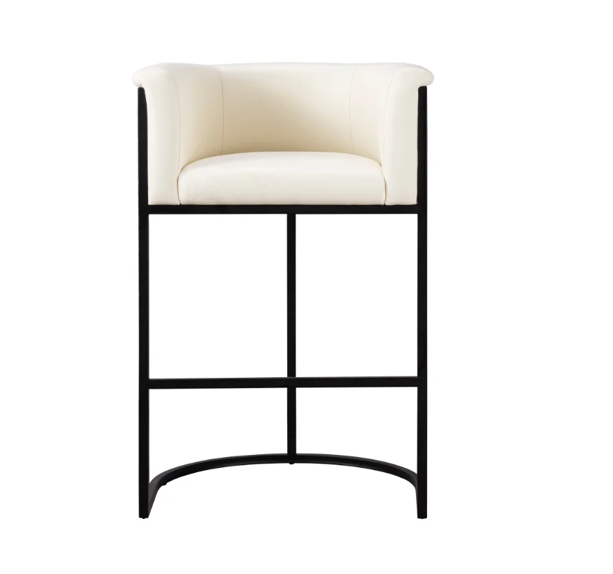 Simple stools bar chairs kitchen bar stools chair cream colour bar chair with arms