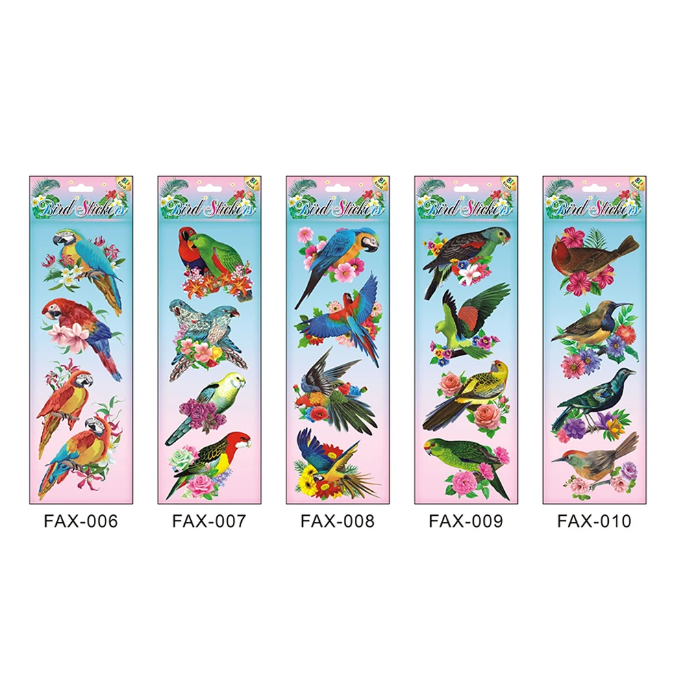 Wholesale Animal Cartoon Wall Decoration Colorful Stickers Customized Personalized Home Decoration Stickers