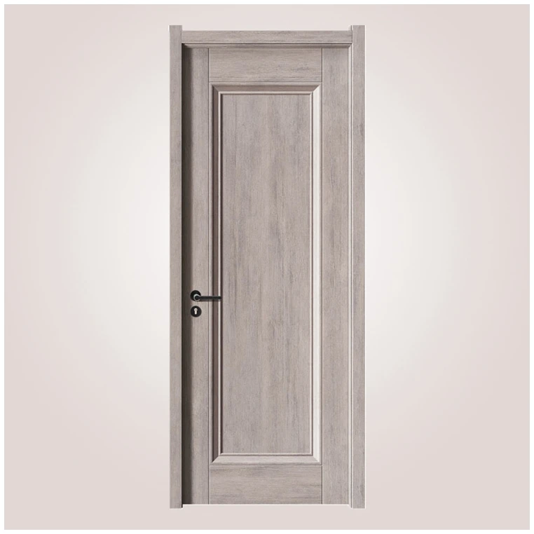 China UPVC Cross Categories Consolidation Wooden composite exterior door