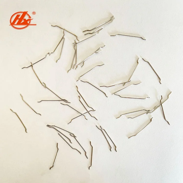 Corrugated Segment Refractory Stainless Steel Fibers 304ss for Concrete
