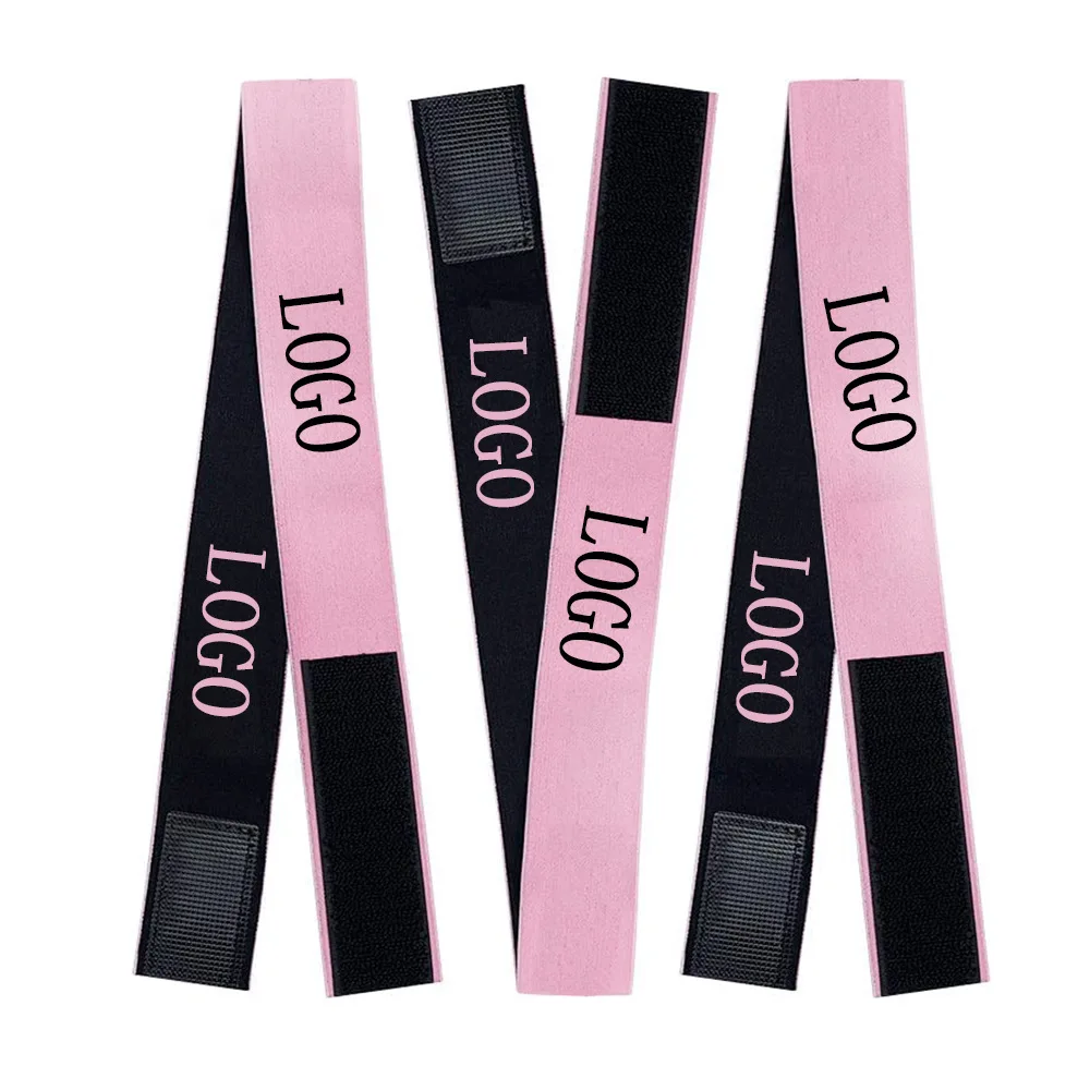 wholesale free sample manufacturer custom logo adjustable non slip elastic wig melt band for