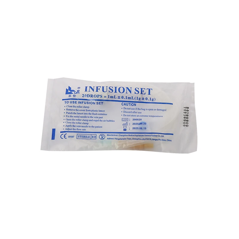 Disposable infusion set ( butterfly needle)