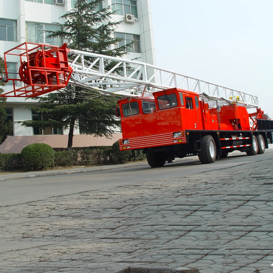 RG Petro API Standard Oil Field truck-mounted drilling rig and XJ40 Workover Rig