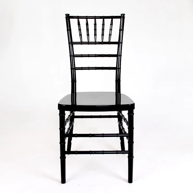 Wholesale clear resin chivari Tiffany transparent chair for wedding event