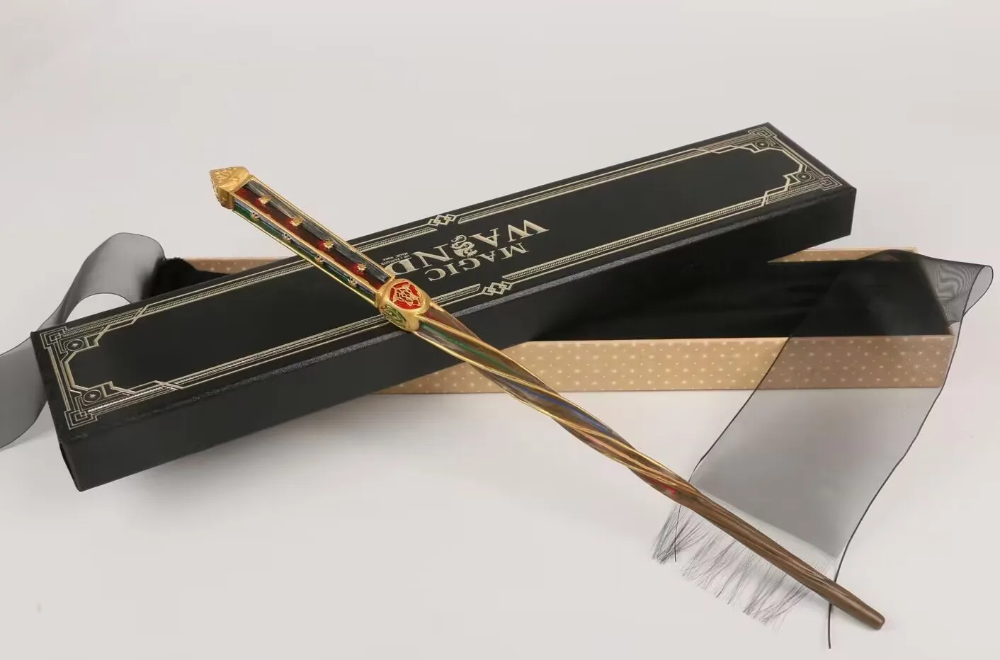 2022 New design Halloween Party Harry Wizard Potter Cosplay Plastic Magic Wand Props Halloween Stick Wands