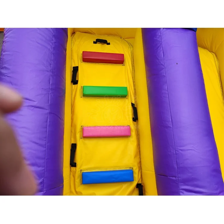 Inflatable Bouncy Castle Rainbow Door Inflatable Jumping Castle Bouncer with slide