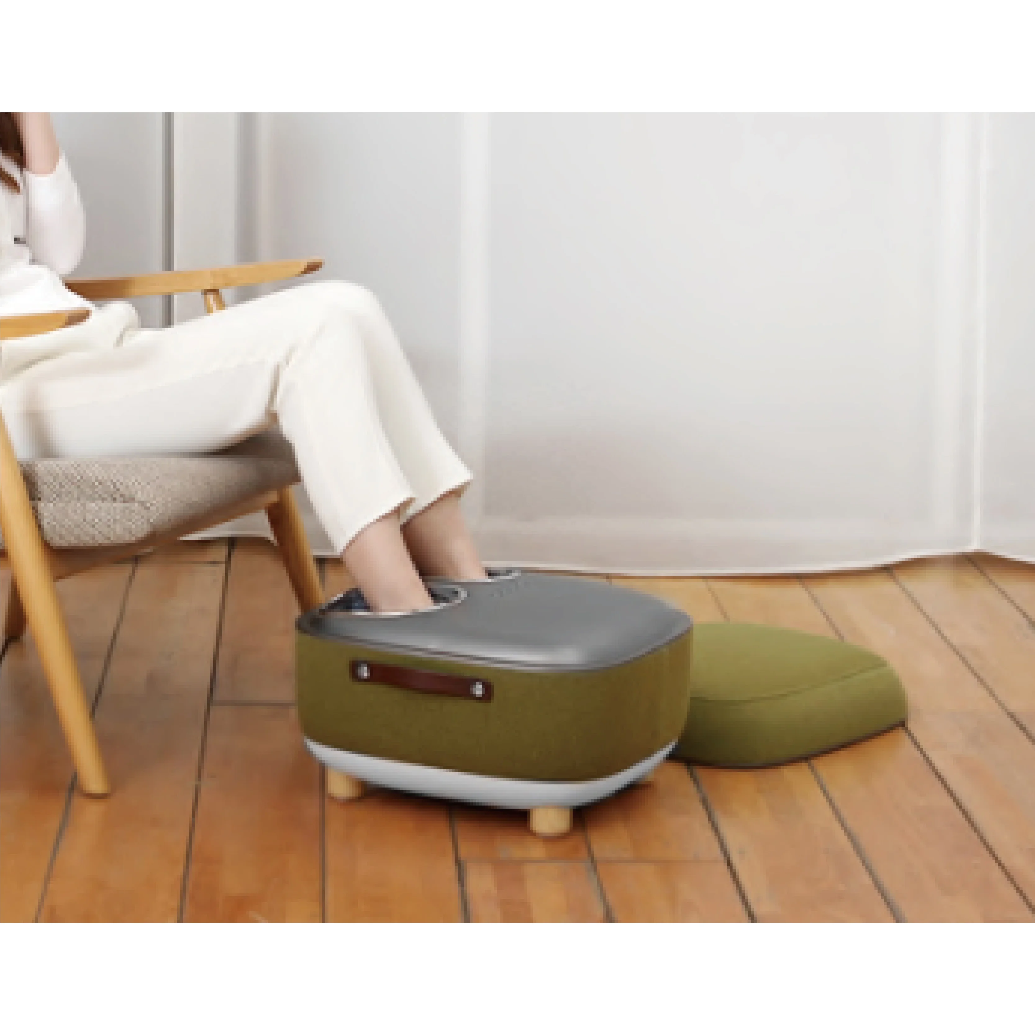 Novel Heating Vibration Chair Foot Massager 2020 Hot Professional Air Pressure Foot Massager Chair for Home Use