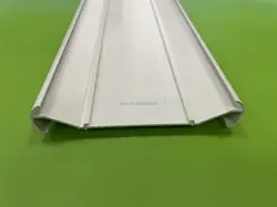 Plastic PVC extruded base for PC cover of LED light