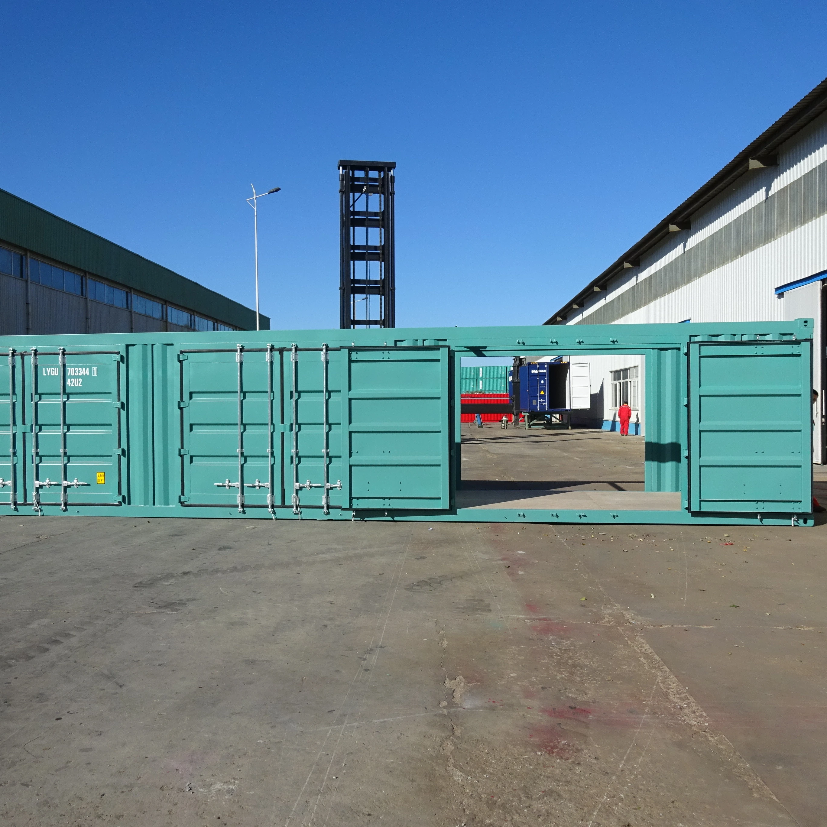 
40HC transport open side container special container 