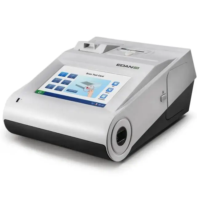 Edan i15 blood gas analyzer Gasometry Electrolyte Chemistry POCT Laboratory Analyzer vet hematology analyzer