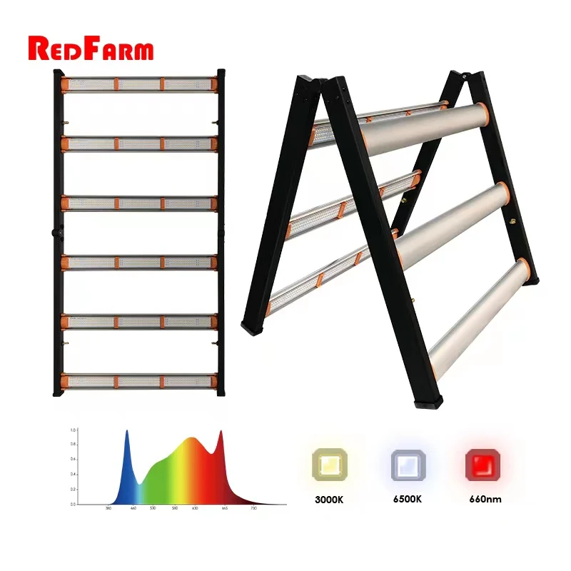 Redfarm Indoor Full Spectrum Led for 4x2 Area Bar Light Samsung Chips BT 400W Led Grow Light