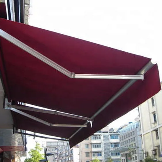 Заводской поставщик, полезный 4 м ручной выдвижной окно без кассеты, железный тент