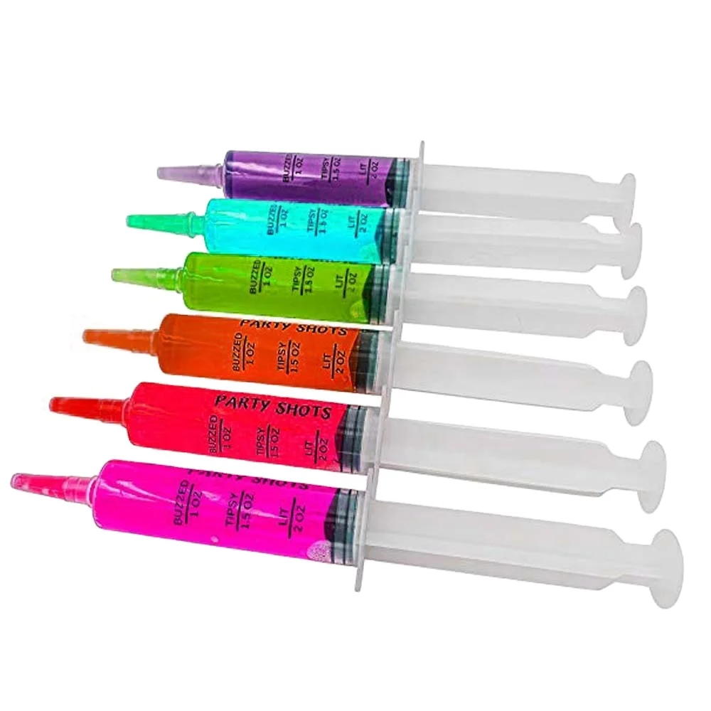 Party Jello Shot Syringes | 25 Pack of Large 2oz Syringe Shots